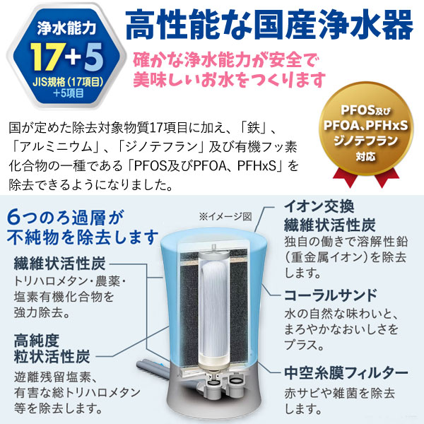 ビクラ浄水器2 据置型浄水器