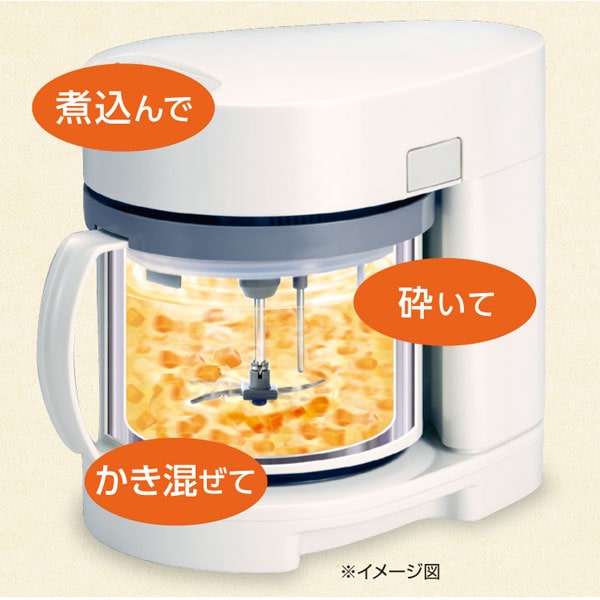 煮込んで・砕いて・混ぜて