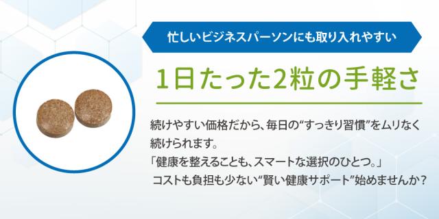 1日 2粒 新習慣 男性