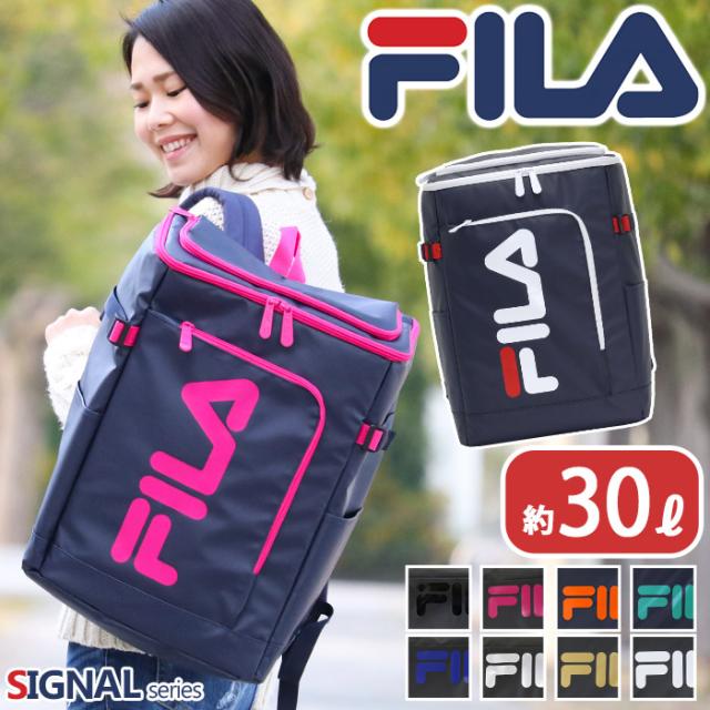 Fila フィラ リュック 30l 大容量 Box型 リュックサック スクエア 通学リュック 人気 メンズ レディース 男女兼用 女の子 通学 学生 丈夫の通販はau Pay マーケット バッグ スーツケースのbellezza ベレッツァ 商品ロットナンバー