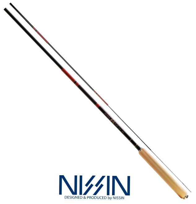 渓流竿 宇崎日新 エアステージ 冨士流テンカラ 5:5調子 4.10m / 釣具 / nissin (SP) / ロッド