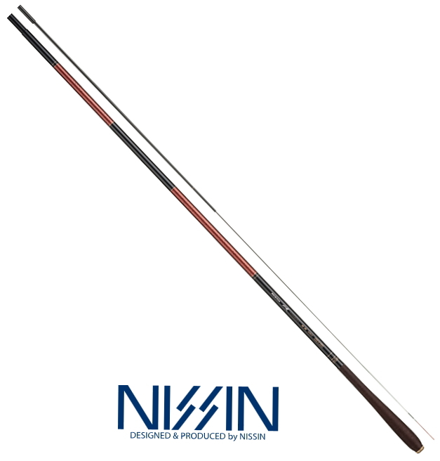 ヘラ竿 宇崎日新 レジーナ 山吹 (振出) 硬調 8.10m / へらぶな ロッド / 釣具 / nissin (SP)