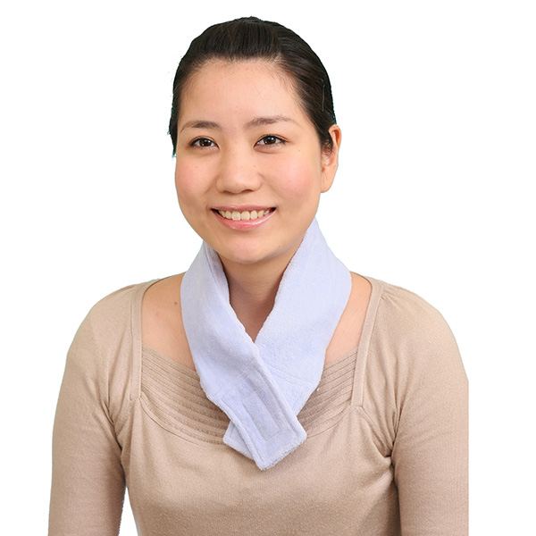 凍らない ジェルパック 発熱 やわらかクールベルト 首用 頭用 冷感氷結