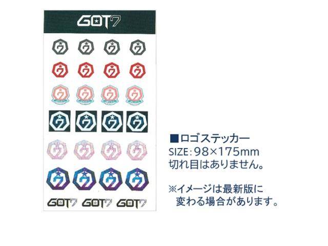 GOT7 【名札 + ステッカー(大)】 ネームプレート ガットセブン おまけ 