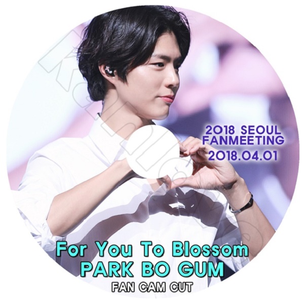 K-POP DVD パクボゴム PARK BOGUM 2018 SEOUL FANMEETING 2種セット