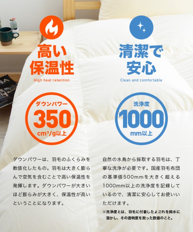 本物保証お得 羽毛布団 ダブルサイズ エクセルゴールドラベル ホワイトダックダウン85% 日本製 国産 送料無料 ダウンパワー350以上 無地 ナチュラル の通販はau PAY マーケット - 河村ふとん店|商品ロット 大得価限定SALE