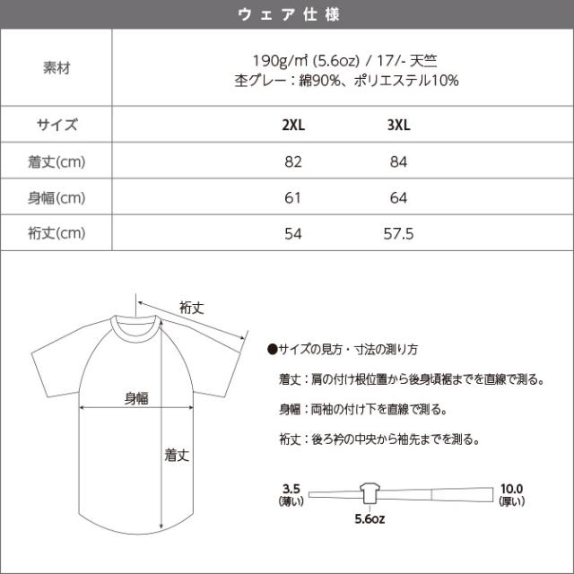 ラグランTシャツ
