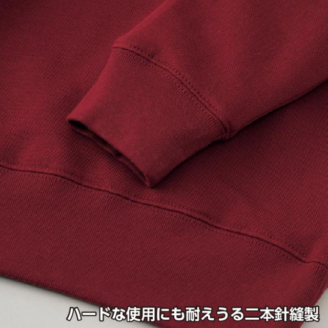 クルーネックライトトレーナー