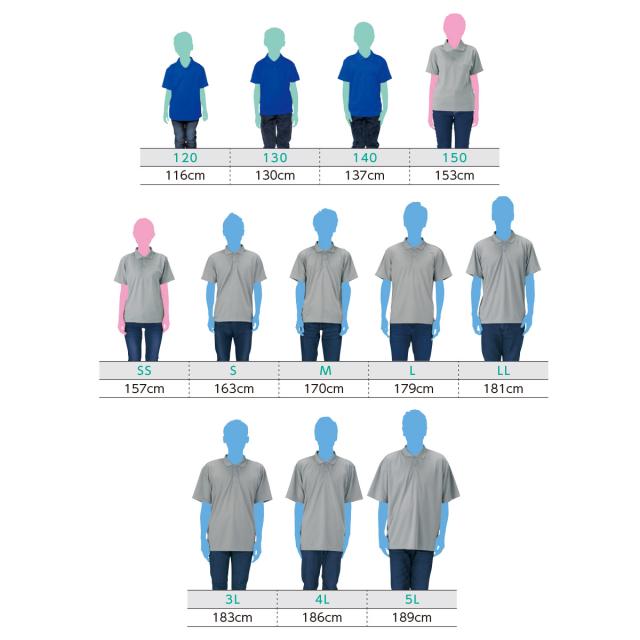 ドライポロシャツ