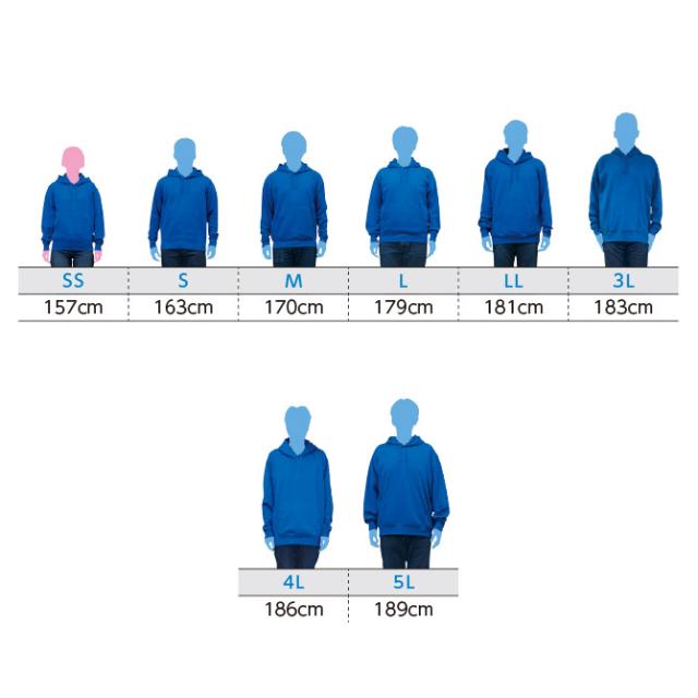 ジップパーカー