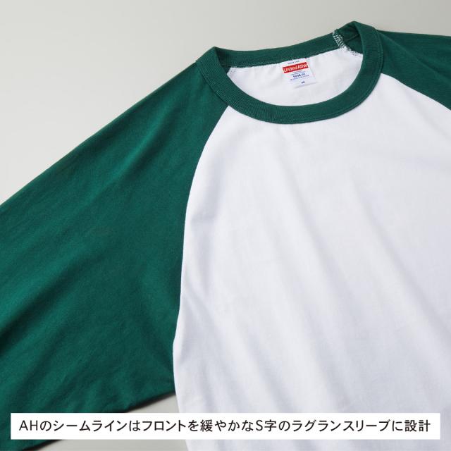 ラグランロングスリーブTシャツ