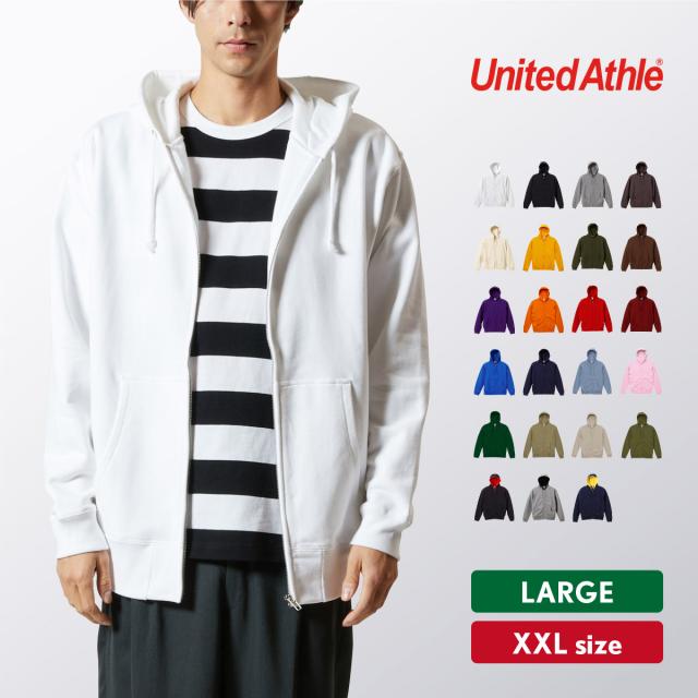 スウェットフルジップパーカ