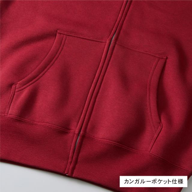 T/Cスウェットフルジップパーカ(裏起毛)