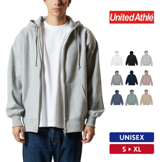 ヘヴィーウェイトスウェットフルジップパーカ（裏起毛）