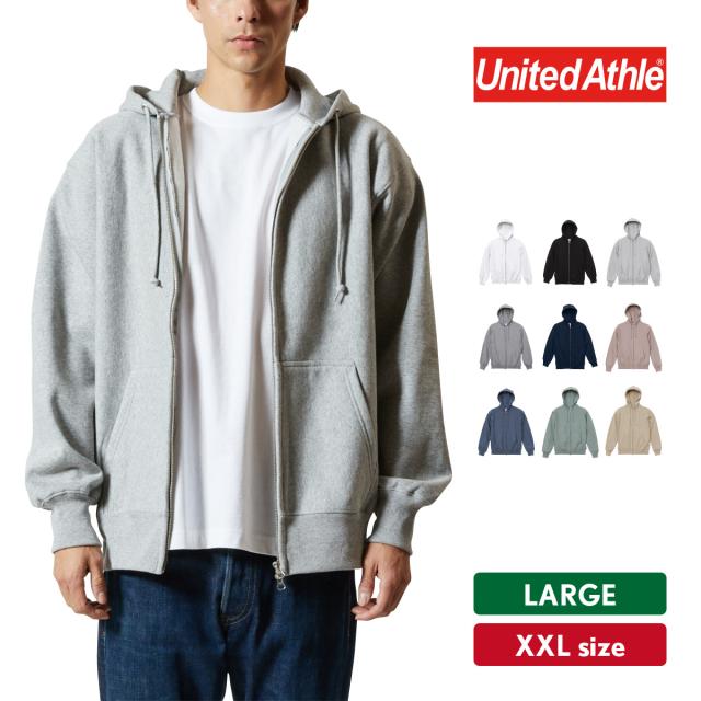 ヘヴィーウェイトスウェットフルジップパーカ(裏起毛)