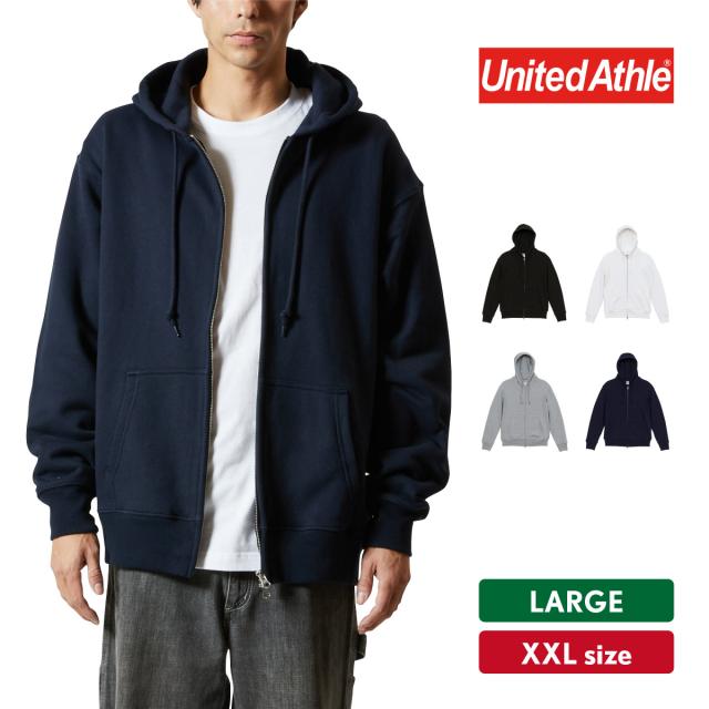 ヘビィーウェイトスウェットフルジップパーカ(裏パイル)