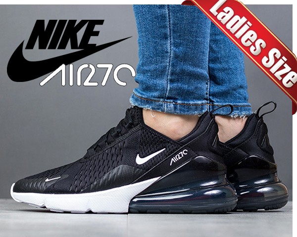 ナイキ エアマックス 270 レディース】NIKE AIR MAX 270 (GS) Black