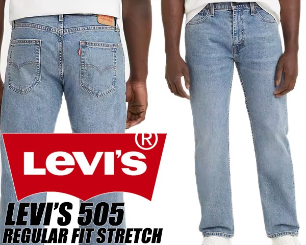 リーバイス 505 レギュラーフィット ストレッチ】LEVIS 505 REGULAR FIT STRETCH LIGHT BLUE  005051456 ライトブルー Clif Dark Wash の通販はau PAY マーケット LTD Online au PAY  マーケット－通販サイト