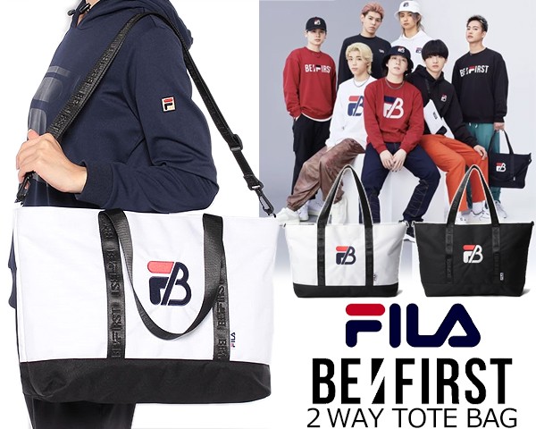 【フィラ × ビーファースト 2ウェイ トートバッグ】FILA x BE:FIRST