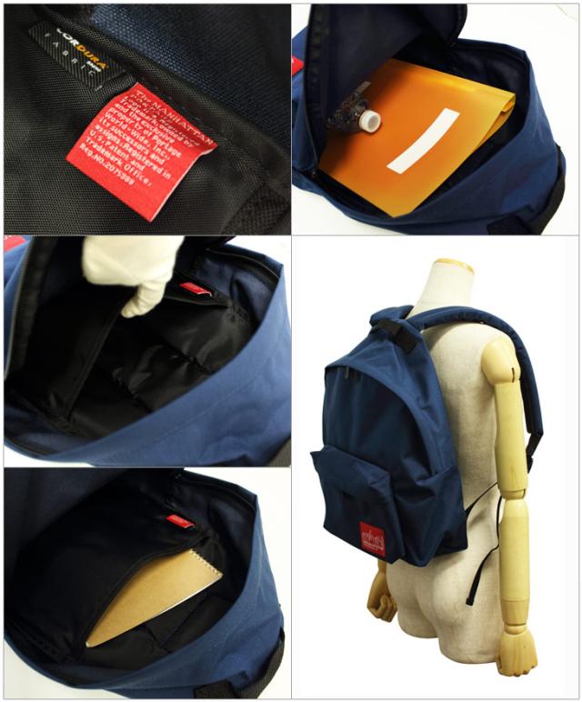お洒落無限大 マンハッタンポーテージ Manhattan Portage リュックサック デイパック デイバッグ バックパック Big Apple Backpack Md 1210 Nvy 121 包装無料 送料無料 Carlavista Com