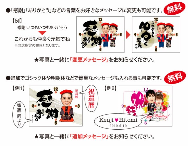 についての 還暦祝いの似顔絵時計 メッセージ 名入れ 時計 ギフトの通販はau PAY マーケット - 似顔絵ギフトのピカソランド|商品ロットナンバー:3559696 大サイズ N-8 還暦 還暦祝い 女性 男性 プレゼント ❣サイズはこ