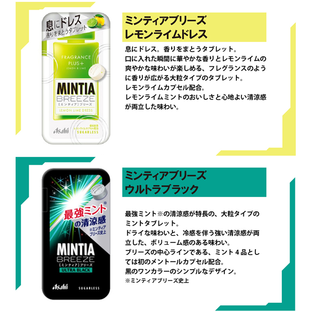 ミンティア各種