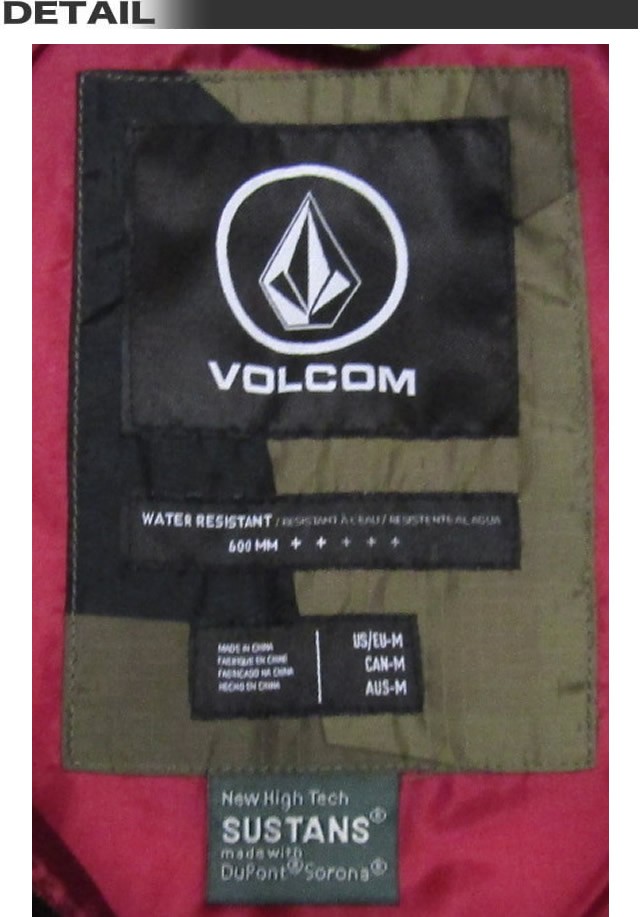 豪華 Volcom ボルコム メンズ ジャケット ハーフジップ 中綿 アウター ヴォルコム サーフブランド スノボ スケボー A 高い素材 Www Iacymperu Org