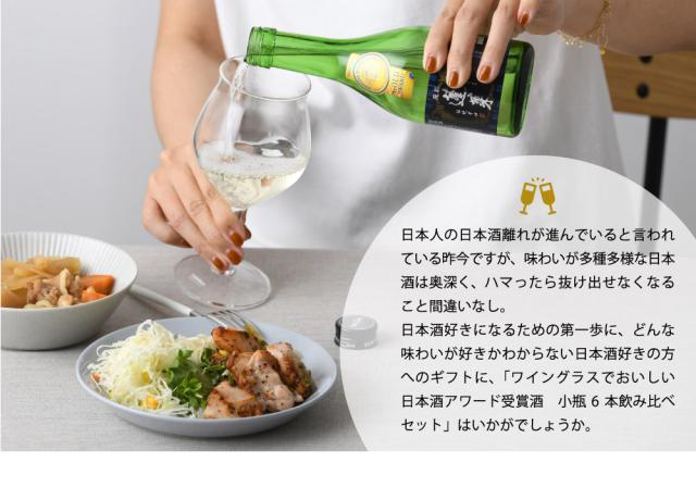 ＷＧＯ 大満足！ 小瓶６本飲み比べセット