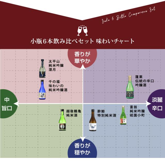 ＷＧＯ 大満足！ 小瓶６本飲み比べセット