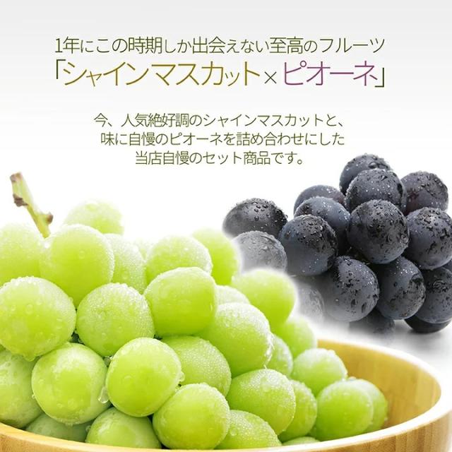 香り高い大粒のぶどう ピオーネ