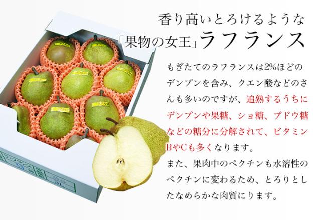 果物の女王ラフランス