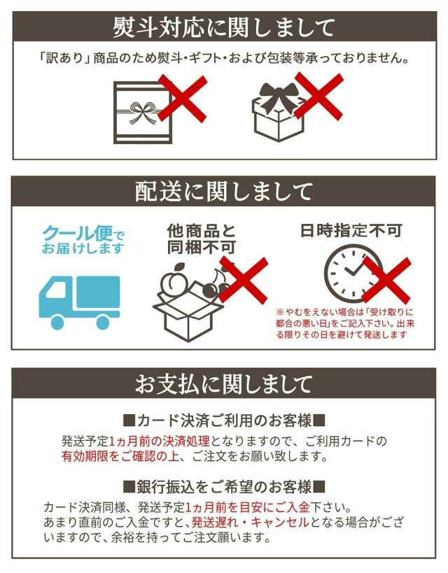 配送・お支払い等に関して