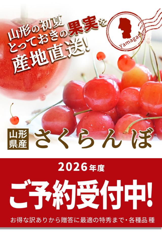 さくらんぼ予約受付中