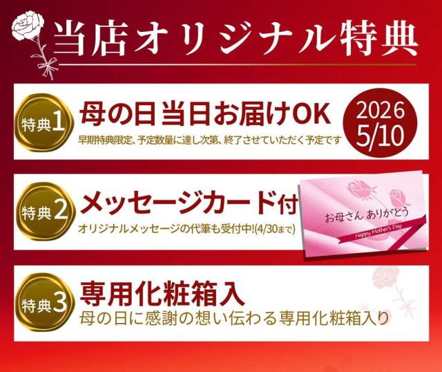 母の日ギフト特典