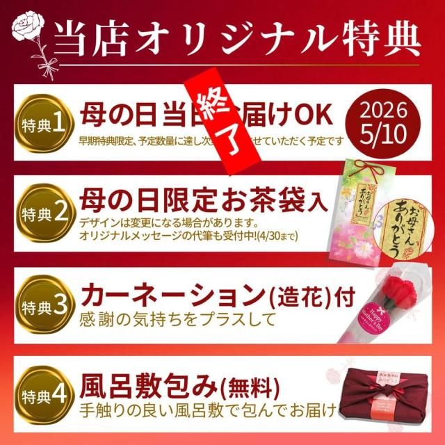 母の日ギフト特典