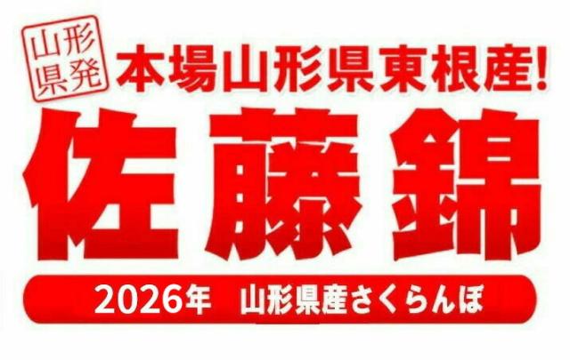 山形県産佐藤錦