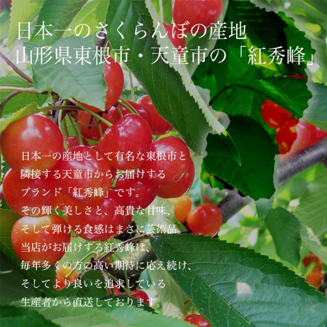 日本一のさくらんぼの産地