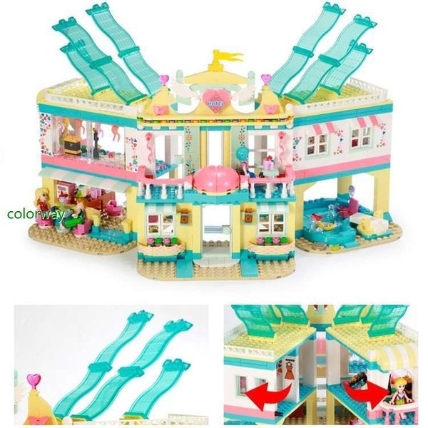 在庫限り Lego ブロック レゴ 互換品 水上プールシリーズ 夏の楽園 女の子aセット プレゼント 予約販売品 Centrodeladultomayor Com Uy