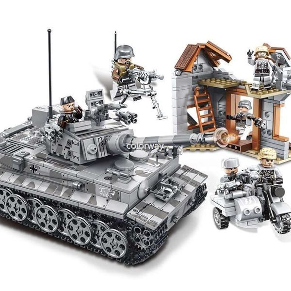 New限定品 ブロック互換 レゴ 互換品 レゴミリタリードイツ戦車 ドイツティーガーi戦車 互換品 プレゼント 値引 Gdpcambodia Org