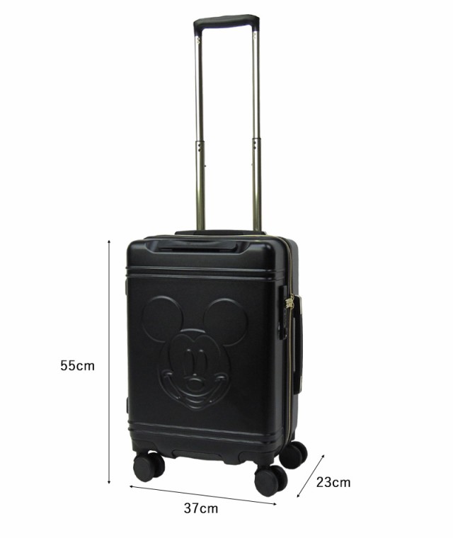 Hapitas] スーツケース 30L 23 cm 3.2kg ブラック un2ygrZNo2