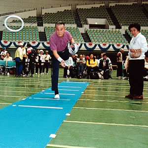 【レジャー・ニュースポーツ スポーツ輪投げ】クロリティー