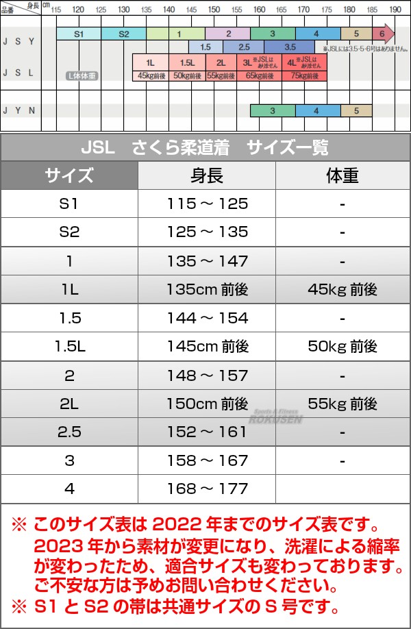 九櫻・九桜】さくら 女子用一重織柔道着（背継仕上） JSL 上衣単品