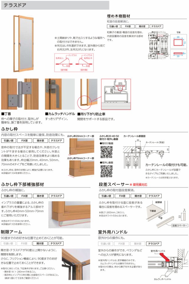 国産豊富な 二重窓 内窓 インプラス リクシル テラスドア 防犯合わせガラス W501〜900×H1001〜1400mm LIXIL 室内用 窓サッシ 防音 断熱 2重窓 リフの通販はau PAY マーケット - リフォームおたすけDIY|商品ロット 最安値限定SALE