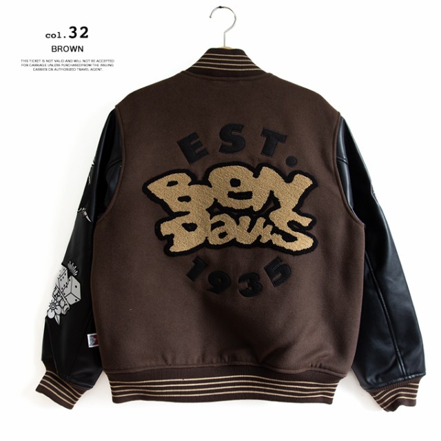 BEN DAVIS BD STADIUM JACKET T-23780014 L - スタジャン