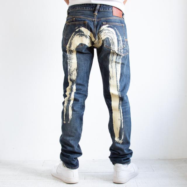 EVISU エビス 7ポケットデザイン ウォッシュド 大黒プリント