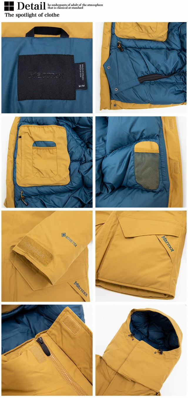 人気SALE定番人気 GORE−TEX スジャケット アウター メンズの通販はau PAY マーケット - ジーンズステーション- JEANS STATION|商品ロットナンバー:4784134 Mammoth Parka マンモスパーカー TOMQGL9149 / Marmot ダウン トップス 低価最新品