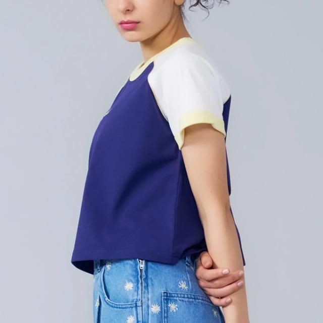 MILKFED. ミルクフェド 」 FITTED RAGLAN TOP MILKFED. フィッテッド