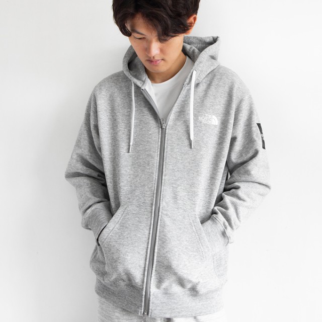 THE NORTH FACE ザ・ノース・フェイス 」 Square Logo Full Zip