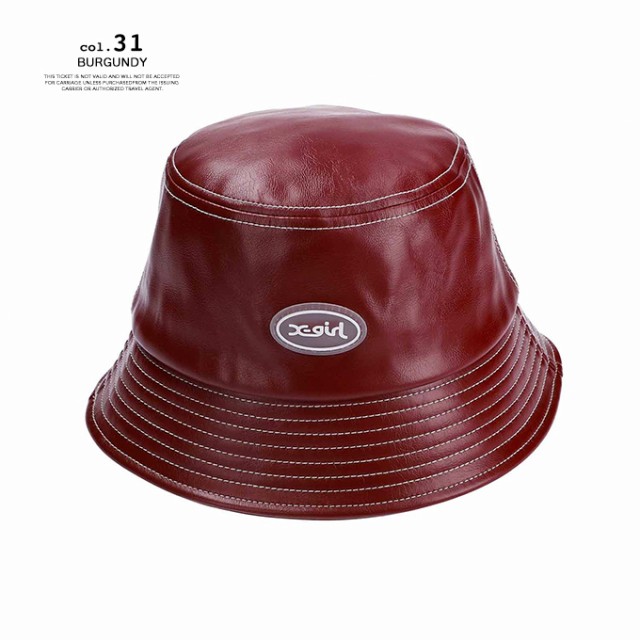 X-girl｜FAUX LEATHER METRO HAT ハット X-girl | Rakuten