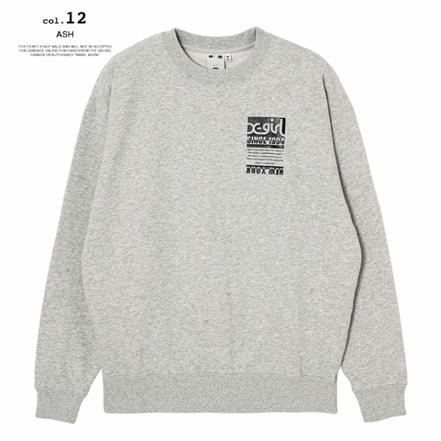 X-girl エックスガール 」 BICOLOR BOX LOGO SWEAT TOP X-girl
